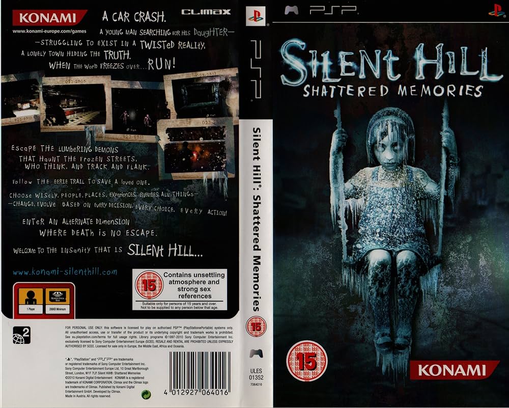 Amazon | Silent Hill shattered memories (PSP) (輸入版) | PSP